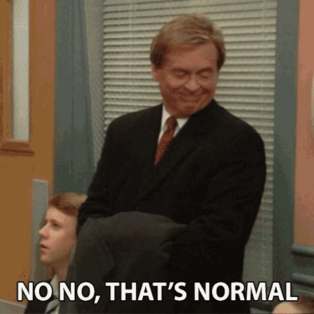 Image result for i think that's normal gif
