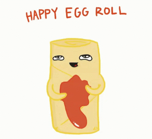 Happy Egg Roll GIF - HappyEggRoll GIFs