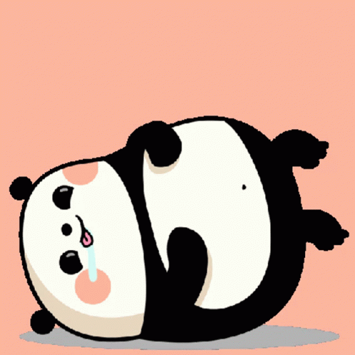 Panda Laughing GIF - Panda Laughing Rofl - Discover & Share GIFs