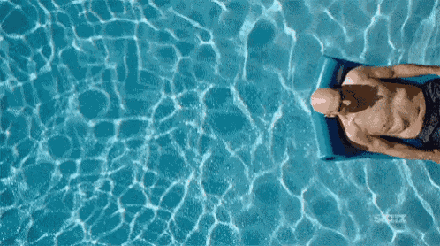Floating GIF - Float Pool Swim - Discover & Share GIFs