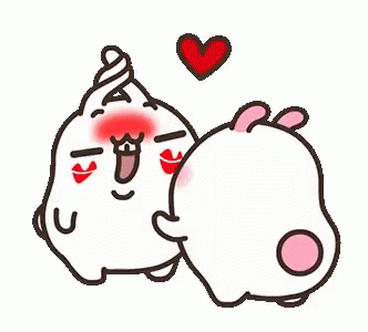 Bunny Rabbit Gif Bunny Rabbit Kiss Discover Share Gifs