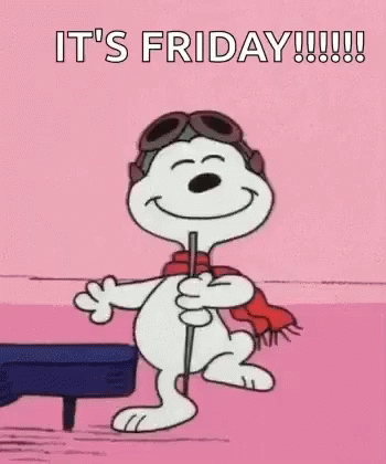 Happy Dance Snoopy GIF - HappyDance Snoopy ItsFriday GIFs