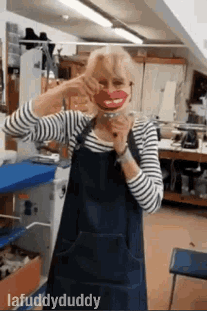 Face Mask Funny Gif