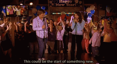 Start Of Something New Happy New Year GIF - StartOfSomethingNew HappyNewYear HighSchoolMusical - Descubre & Comparte GIFs