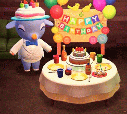 Video Game Happy Birthday Gifs Tenor - happy birthday roblox gif