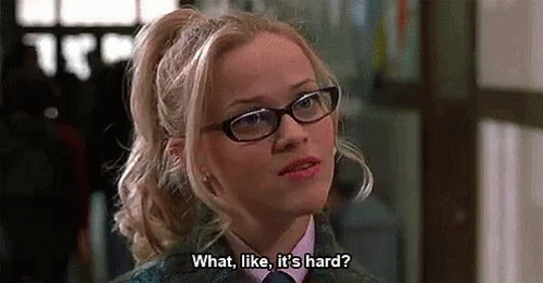 Like Its Hard Clueless GIF - LikeItsHard Clueless Movie GIFs