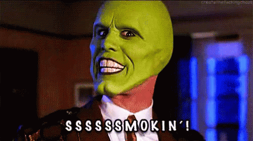 Smokin' GIF - TheMask JimCarrey Smokin GIFs