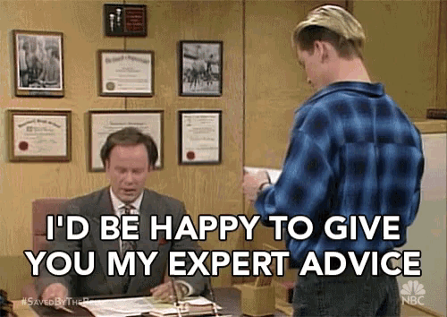 Id Be Happy To Give You My Expert Advice Guidance GIF ...