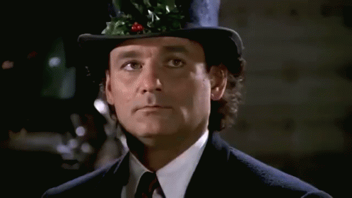 Image result for scrooged gif