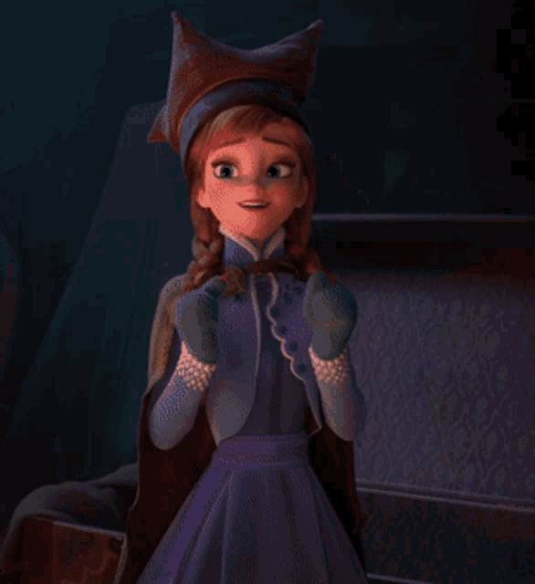 anna frozen 2 cloak