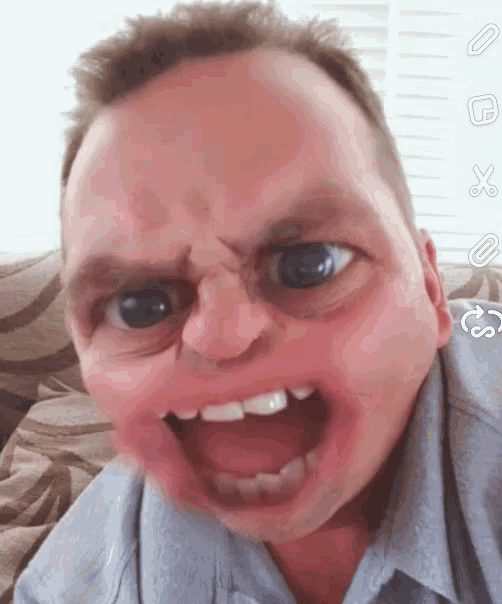 shocked funny face gif