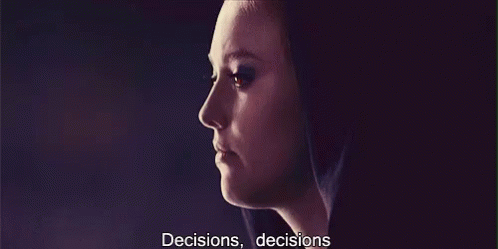 decisions decisions meme dakota fanning