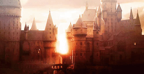 Image result for hogwarts gif"