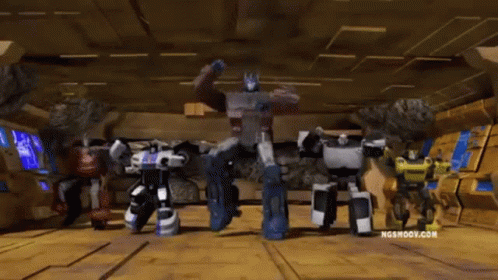 Optimus Prime Dancing Gif