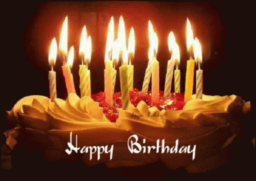 Happy Birthday Birthday Cake GIF - HappyBirthday ...
