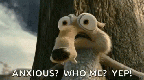 Anxious Scrat GIF - Anxious Scrat IceAge - Discover & Share GIFs