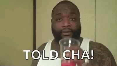 Rick Ross Told You GIF - RickRoss ToldYou Drink - Discover &amp; Share GIFs