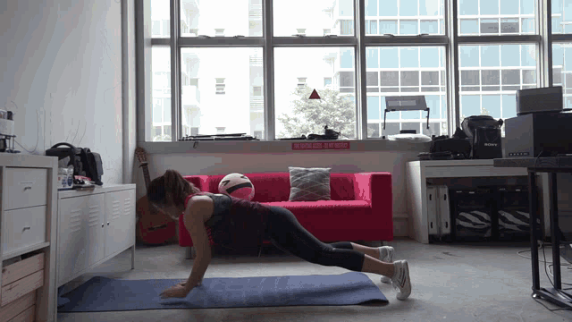 Up And Down Planks Home Workouts Gif Upanddownplanks Homeworkouts Travelworkouts Discover Share Gifs