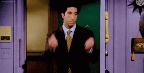 Image result for ross ff you gif"