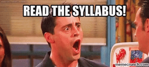 First Day Of College Read The Syllabus GIF - FirstDayOfCollege ReadTheSyllabus Shock - Discover & Share GIFs