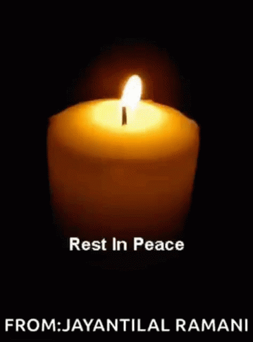 passed away rest in peace candle for death passed away rest in peace candle for death