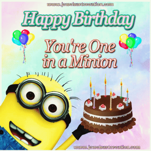 Happy Birthday To You Minion GIF - HappyBirthdayToYou HappyBirthday ...