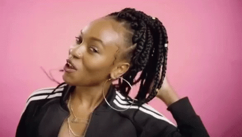 Hair Flip Feeling Good GIF - HairFlip FeelingGood Braids ...