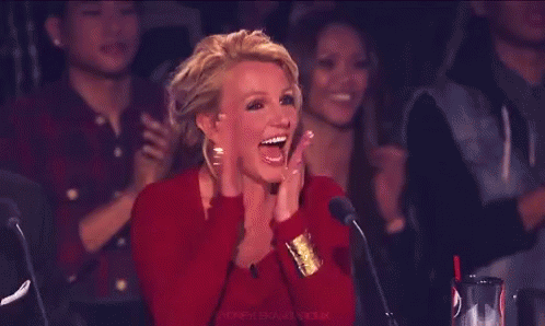 Britney Spears Clap GIF - BritneySpears Clap - Discover & Share GIFs