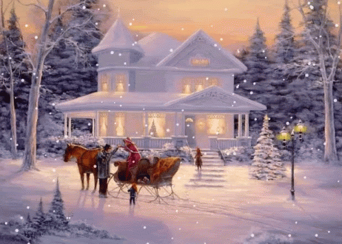 sleigh house