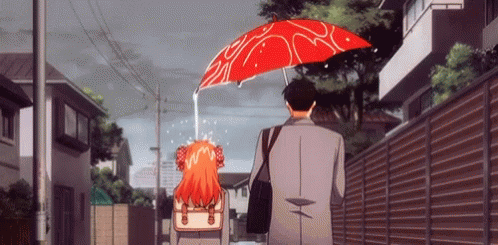 Anime Umbrella Gif
