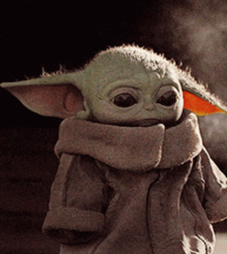 Baby Yoda Mandalorian Gif