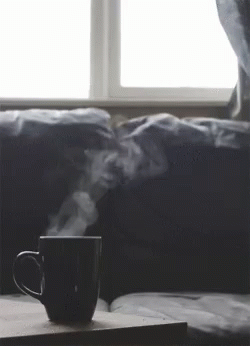 Resultado de imagen de hot coffee GIF