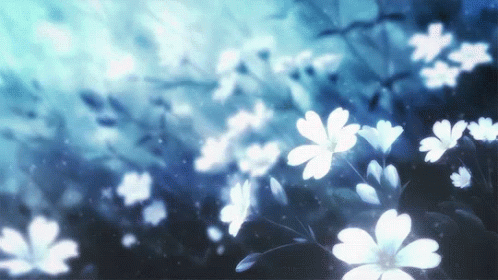  Anime  Flowers  GIF  Anime  Flowers  Discover Share GIFs 