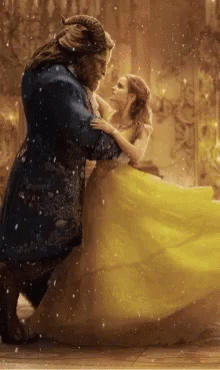 beauty and beast gif live action