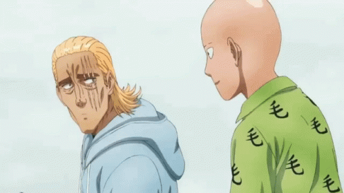 Image result for one punch man King gif