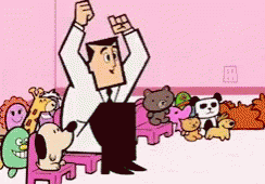 bubbles professor utonium gif bubbles professorutonium cheer