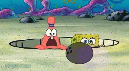 Spongebob Patrick  GIF  Spongebob Patrick  Bowling 