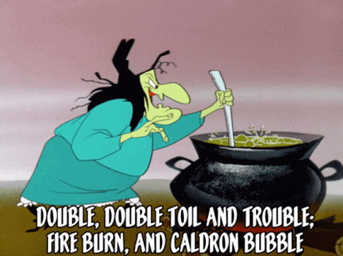 Double Double Toil And Trouble GIF - DoubleDouble ToilAndTrouble FireBurn -  Discover & Share GIFs