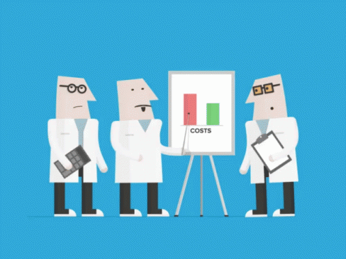 happy cartoon science presentation