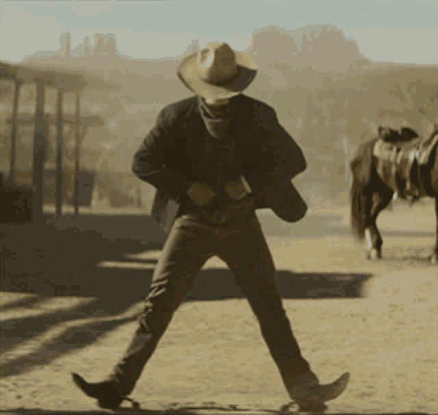 Urban Cowboy Dancing Gif