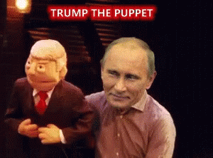 Image result for trump putin puppet gif