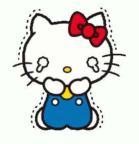 Hello Kitty Tears GIF - HelloKitty Tears Crying - Discover & Share GIFs
