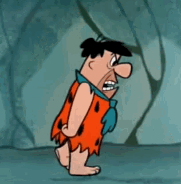 Fred Flintstone The Flintstones GIF - FredFlintstone TheFlintstones Furious  - Discover & Share GIFs