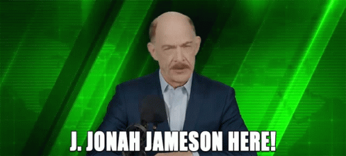 JJonah Jameson Here GIF - JJonahJameson Here Hello - Discover ...