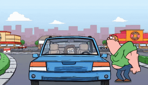 Get Out Of My Car Now Cartoon Gif Getoutofmycarnow Cartoon Discover Share Gifs