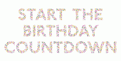 Image result for birthday countdown gif