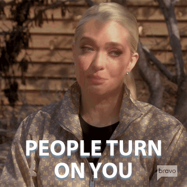 People Turn On You Real Housewives Of Beverly Hills GIF - PeopleTurnOnYou RealHousewivesOfBeverlyHills TheyCastYouAside GIFs