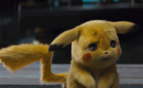 Image result for detective pikachu gif