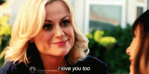 I Love You Too Gif Parksandrec Lesley Iloveyoutoo Discover