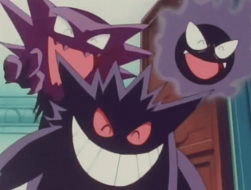 ghost gengar gif ghost